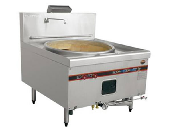 Single-end stir-frying stove