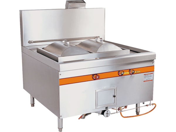 Double-grid sausage powder stove