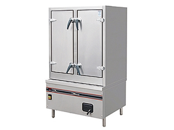 Gas Double-door Steam Cabinet