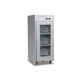 Hot air circulating disinfection cabinet for single door cart