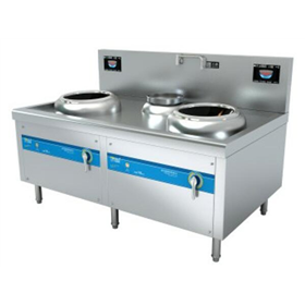 Double-ended and Single-tail Electromagnetic Stir-frying Furnace