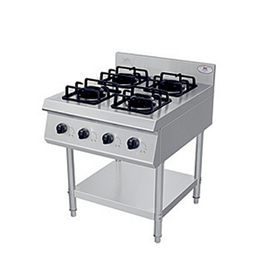 European four-end electronic burner