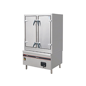 Gas Double-door Steam Cabinet