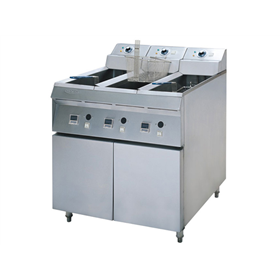 Ground-type three-cylinder and three-sieve electric explosion furnace